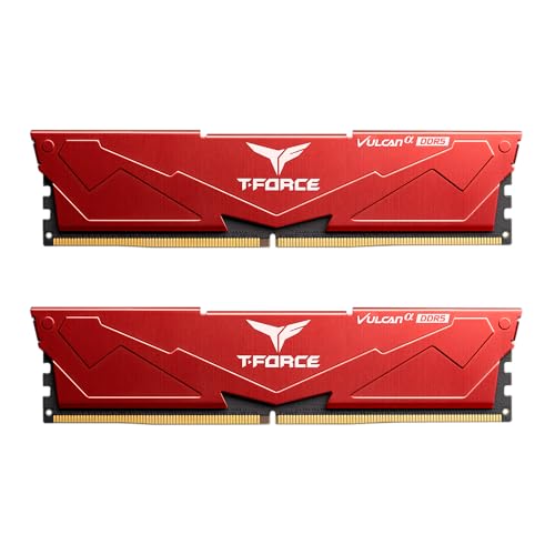 TEAMGROUP T-Force Vulcanα 32 GB (2 x 16 GB) DDR5-6000 CL38 Memory