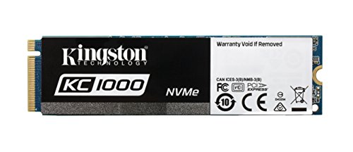 Kingston KC1000 480 GB M.2-2280 PCIe 3.0 X4 NVME Solid State Drive