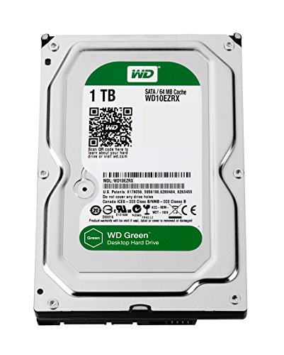 Western Digital Caviar Green 1 TB 3.5" 5400 RPM Internal Hard Drive