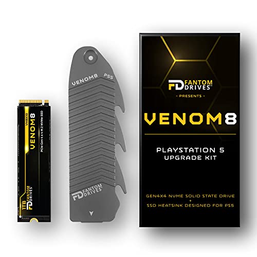 Fantom Drives VENOM8 PS5 1 TB M.2-2280 PCIe 4.0 X4 NVME Solid State Drive