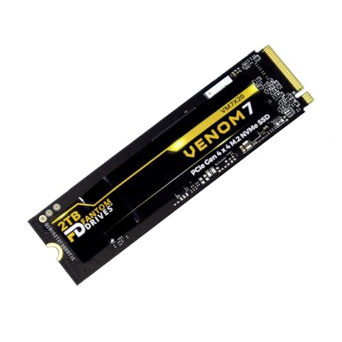 Fantom Drives VENOM7 2 TB M.2-2280 PCIe 4.0 X4 NVME Solid State Drive