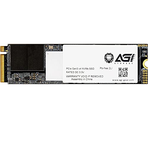 AGI AI198 256 GB M.2-2280 PCIe 3.0 X4 NVME Solid State Drive